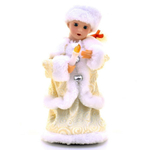 Снегурочка музыкальная 30см, коробка