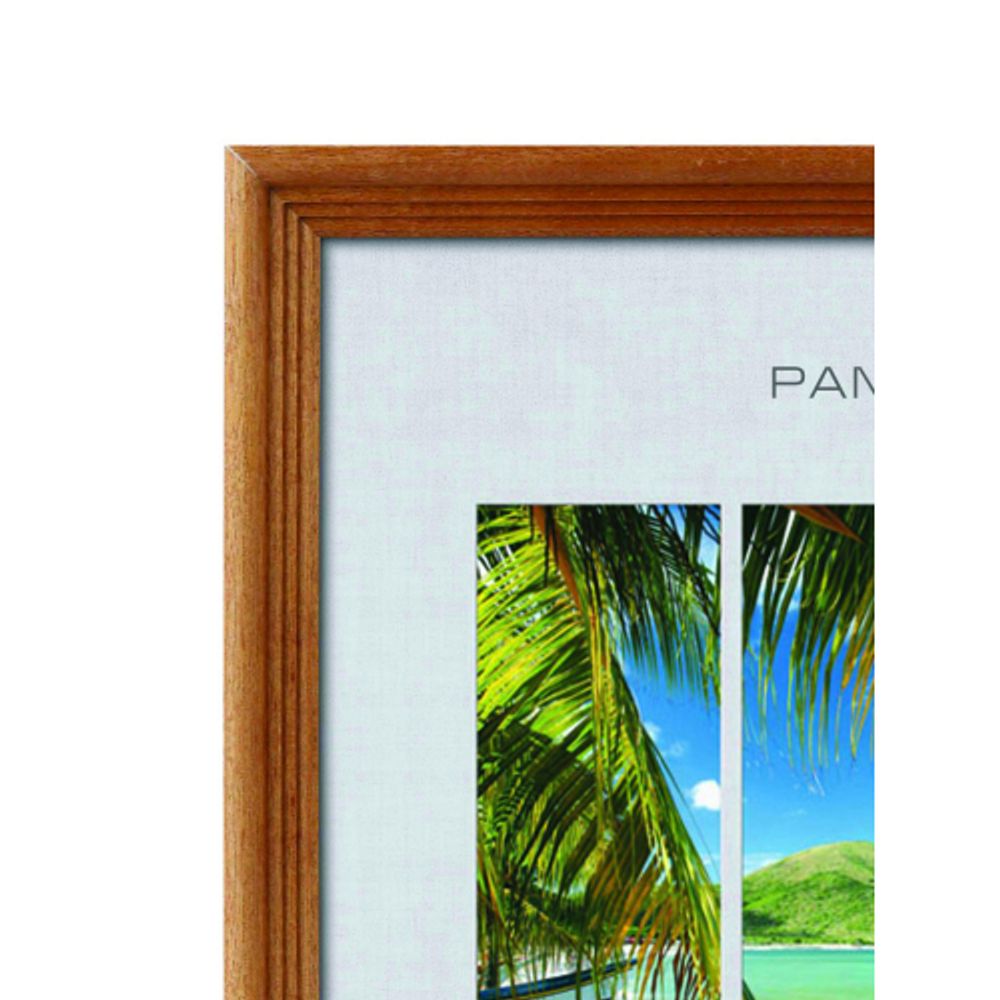 Фоторамка Image Art С18 20х20 деревянная из сосны, цвет бронза, вставка-прозрачный пластик (28шт) | Image Art