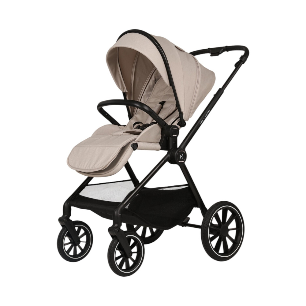 Детская универсальная коляска Adamex NOVA 2в1 - Beige (Бежевый)