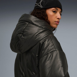 Куртка утепленная женская PUMA WARDROBE ESS Shiny Hooded Padded Jacket