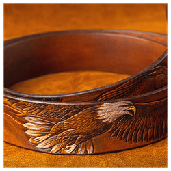 Кожаный ремень «Орел»