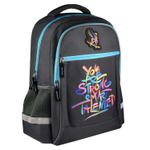 Рюкзак школьный, 31х42х15 см, полиэстер, резиновая нашивка, сублимация, 1 отделение (-я)
