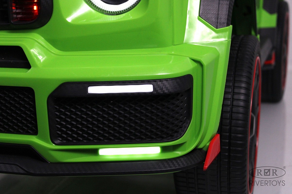 Детский электромобиль RiverToys Z888ZZ GREEN/зеленый