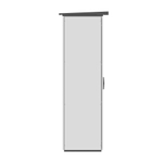 Козырек уличный для корпусов CQE N, ШхГ 1200х400 мм, RAL9005