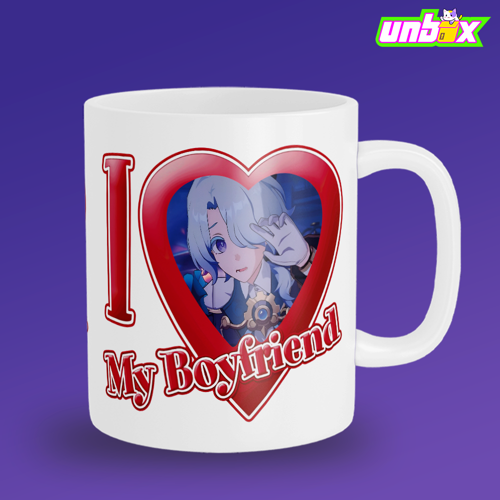 Кружка Я люблю Мишу I love Misha Honkai Star Rail