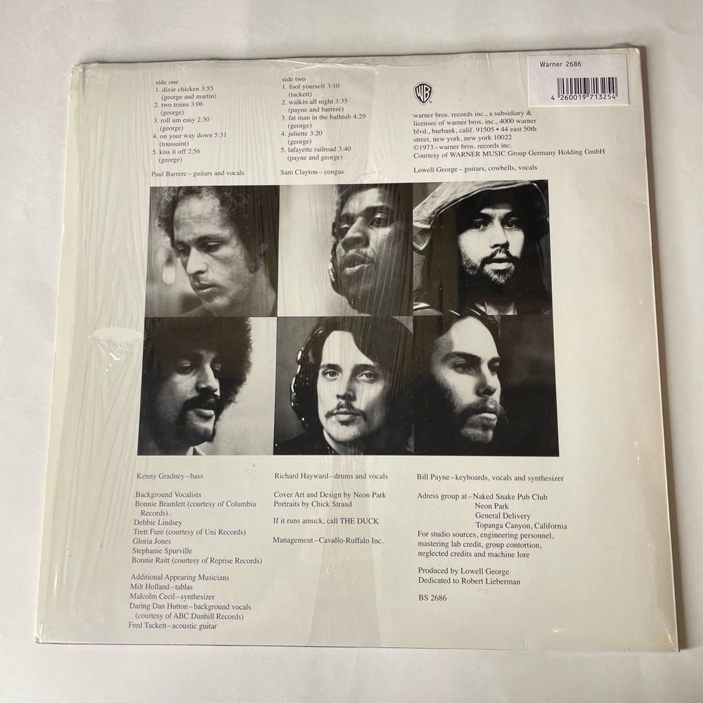 Винтажная виниловая пластинка LP Little Feat Dixie Chicken (Европейский Союз 2008) Speakers Corner Records