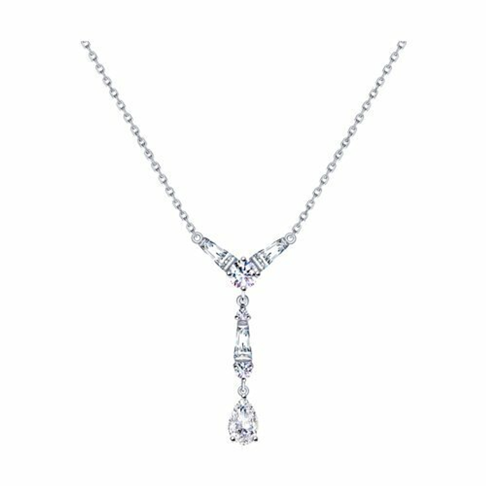 Колье из серебра