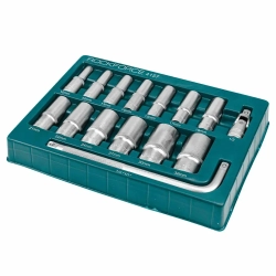 Набор головок глубоких (15 предметов) RockForce RF-4157