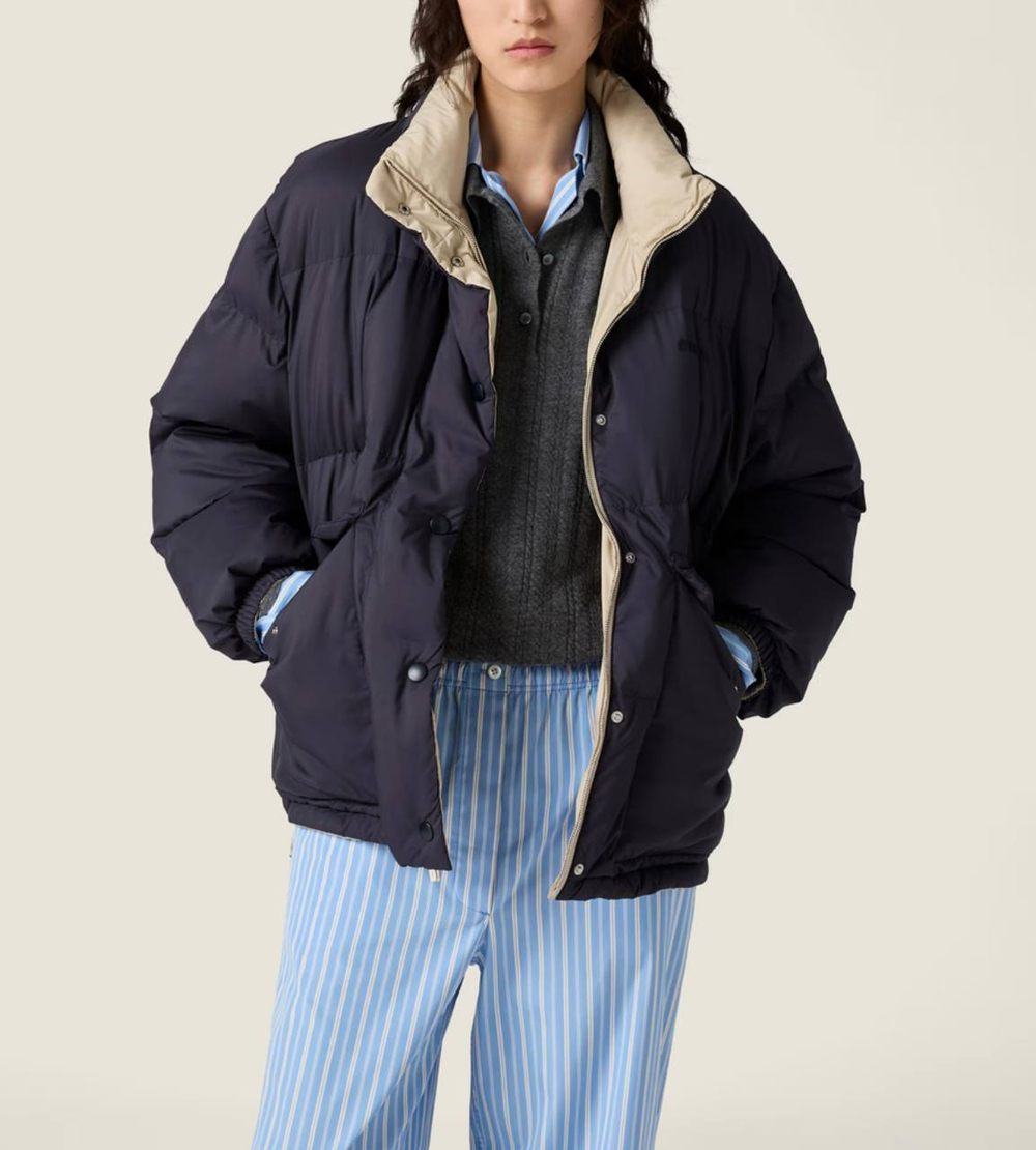 Двусторонний пуховик MIU MIU