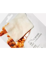 Маска тканевая daily green mask-natto collagen YADAH