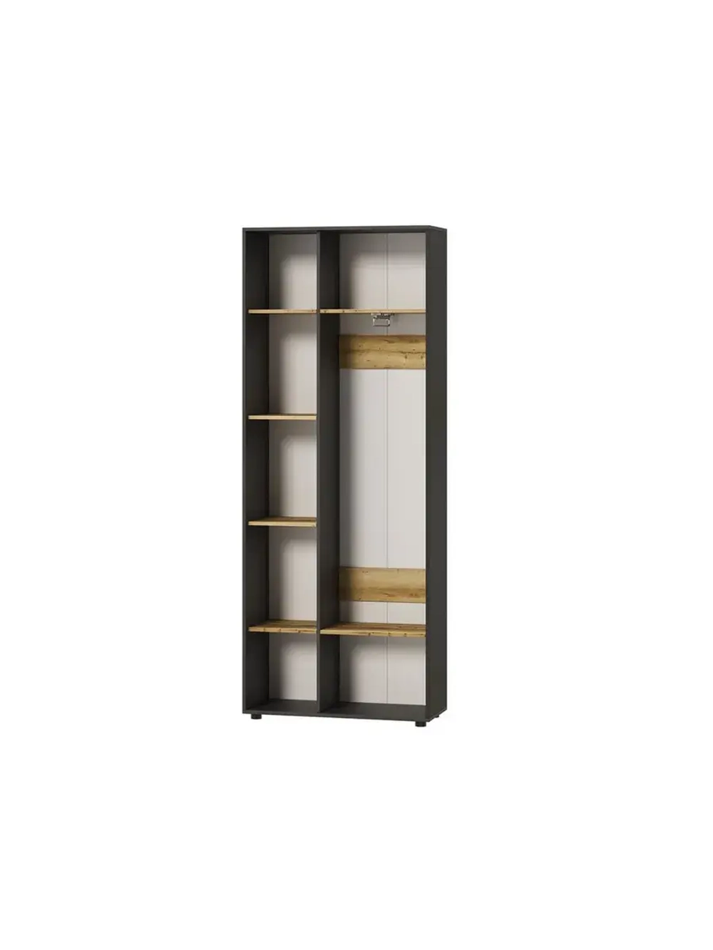 Шкаф для одежды Черный 86х53х220 см