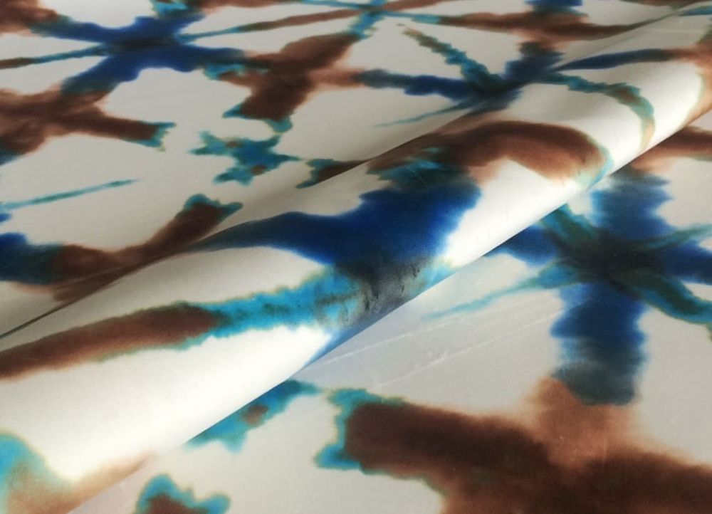 Флок Аурели ком сине-коричневый