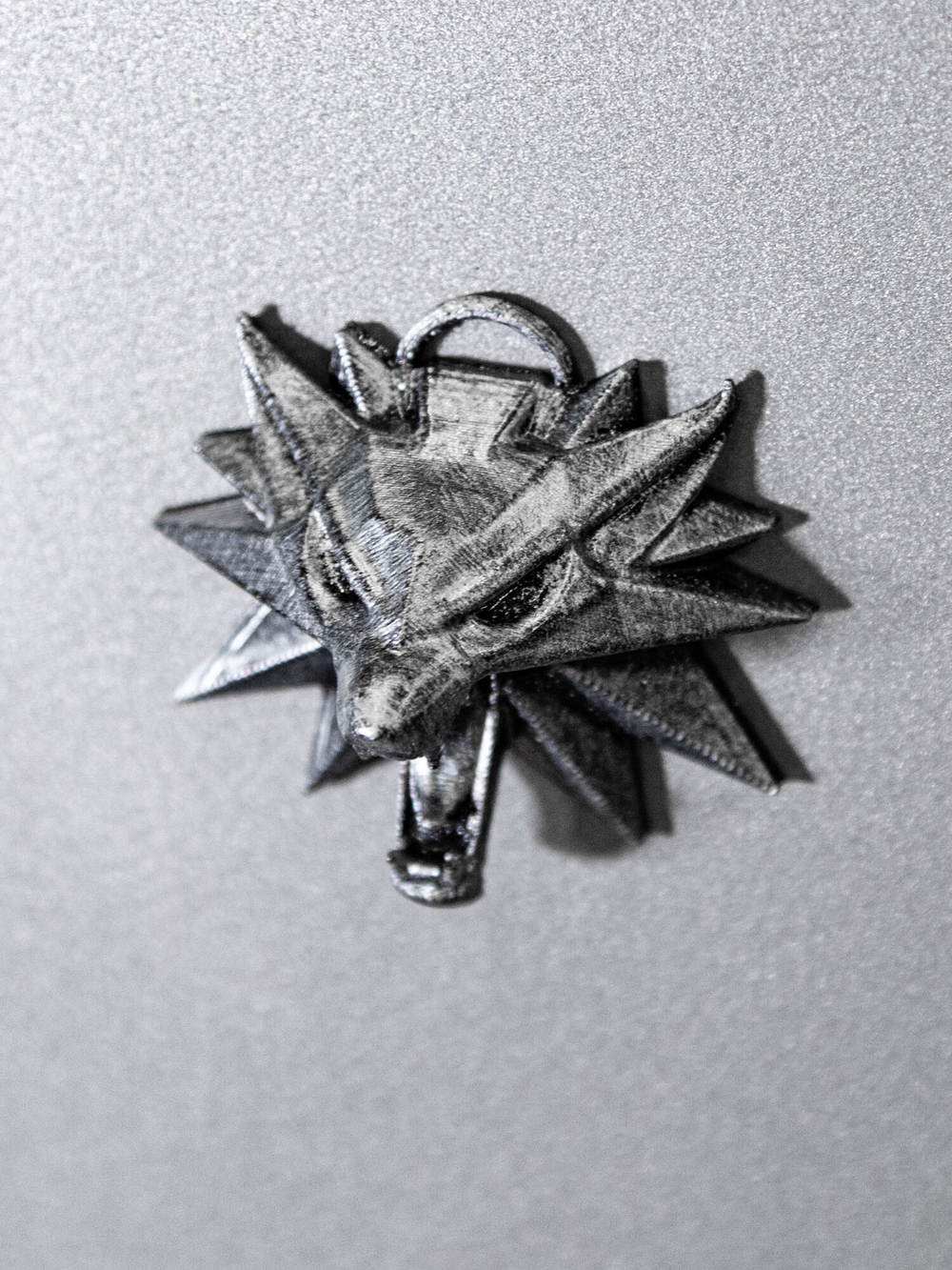 Магнит на холодильник медальон Ведьмака (Witcher medallion), 3D Печать