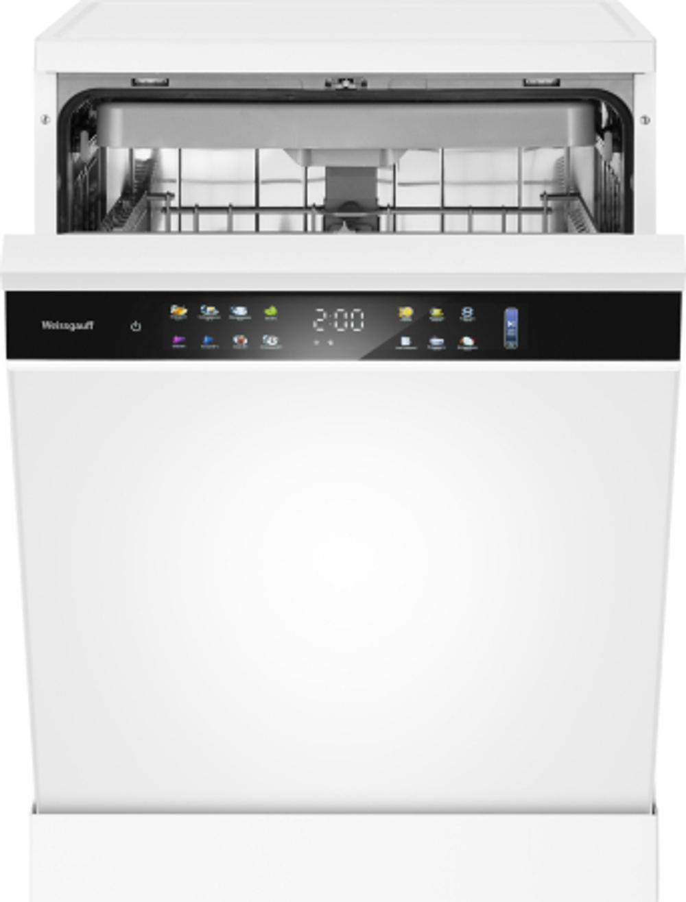 Посудомоечная машина Weissgauff DW 6039 Touch Dual Wash белый/черный (полноразмерная) (436078)