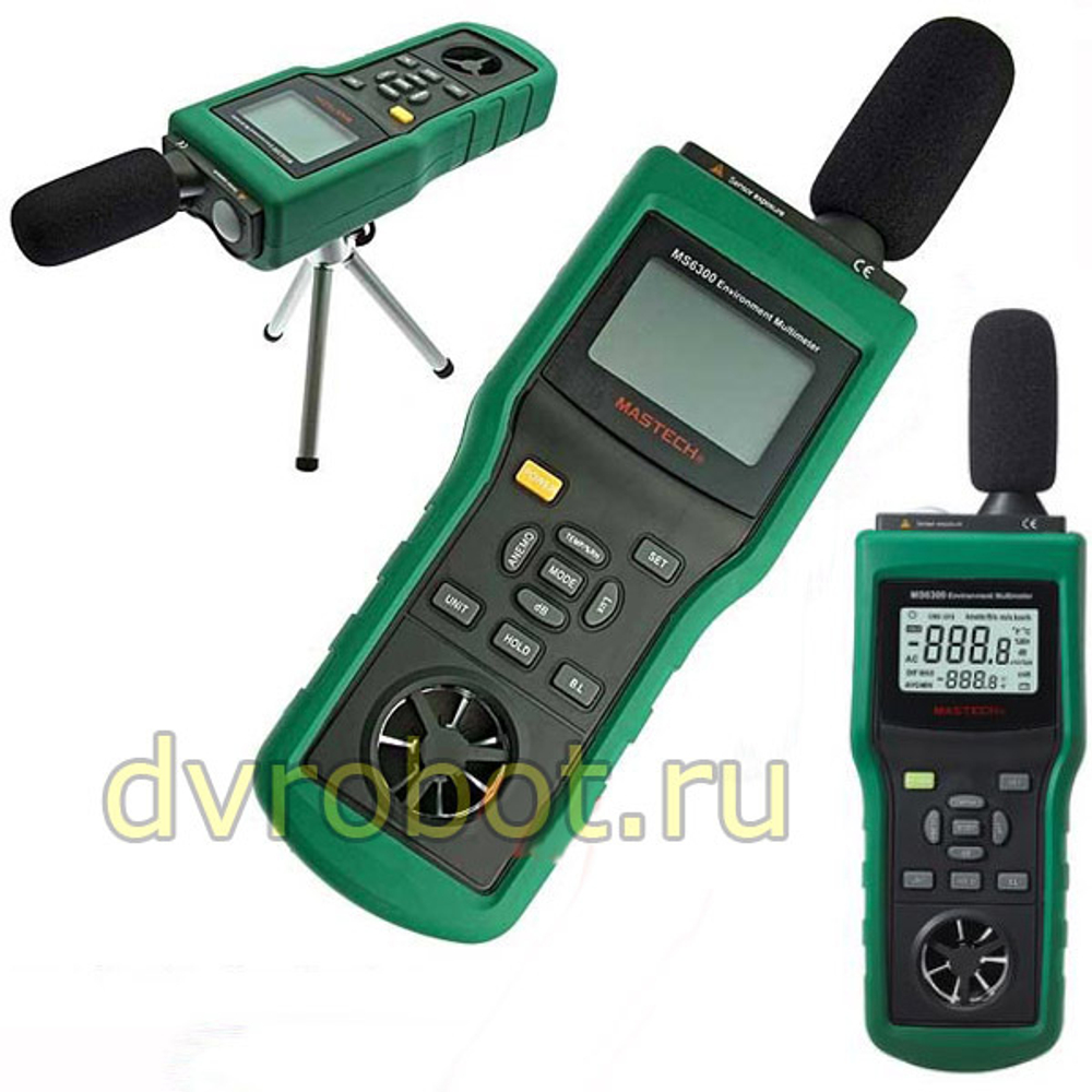 Измеритель окружающей среды MASTECH MS6300