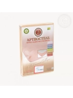 255 Простыня трикотажная на резинке Акация (180х200)