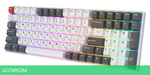 Клавиатура Royal Kludge RK100 Red switch/Grey/Red/White