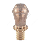 Угольник для PE-X труб аксиальный бронза Дн 20х3/4" ВР RAUTITAN RX+ Rehau 14563561001 (13660971001)
