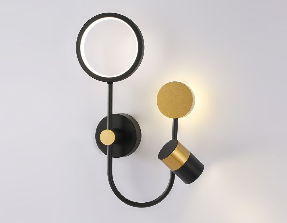 Ambrella Настенный светодиодный светильник со сменной лампой LineTech FL51602