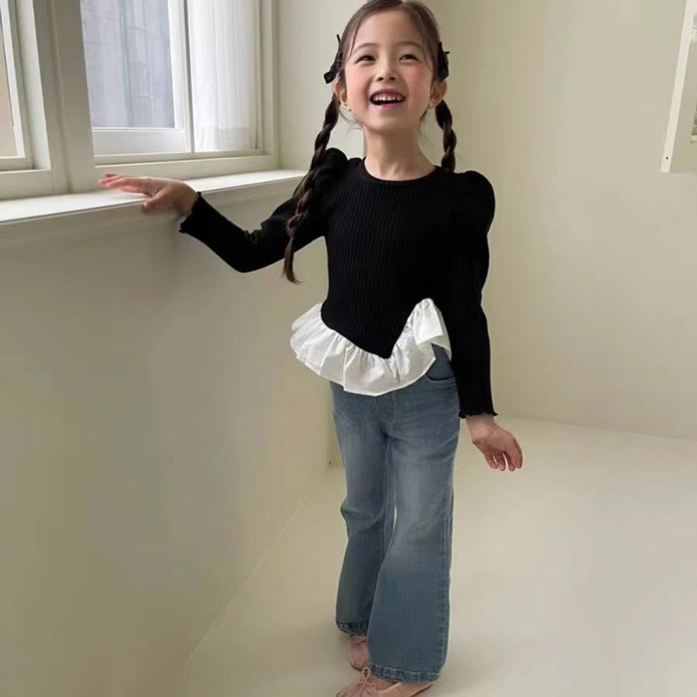 Лонгслив для девочек