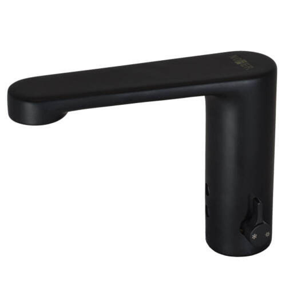 Смеситель сенсорный для раковины или столешницы латунь NOFER 07260M.N чёрный