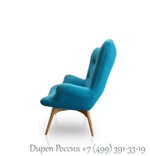 Кресло DUPEN 917 Голубое