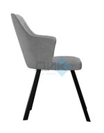 Стул DikLine 245 поворотный опоры чёрные