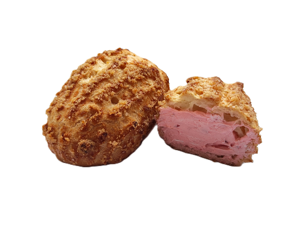 Эклер клубника со сливками (1кг)