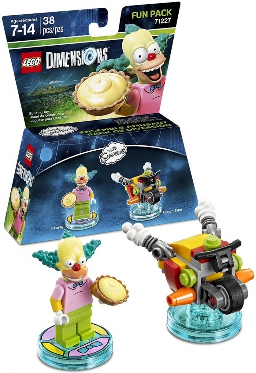 LEGO Dimensions: Fun Pack: Красти 71227 — Krusty — Лего Измерения