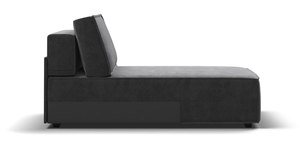 Босс Софт Модуль оттоманка Велюр Монолит серый