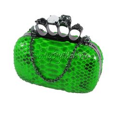 Клатч из кожи питона CL-91