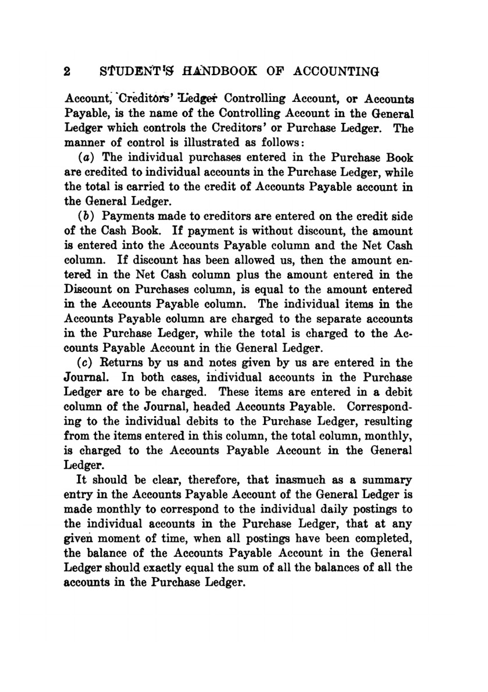 Student's Handbook of Accounting. Solutions to Questions in Theory of Accounts, Practical Accounting, and Auditing Contained in Elements of Accounting | Joseph J. Klein