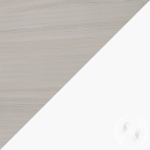 Стеллаж Walker М5 (ясень шимо светлый/белый)