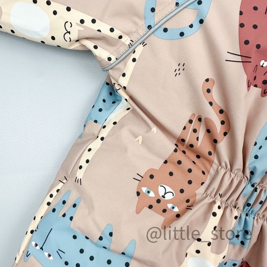 Комбинезон зимний "Цветные коты"