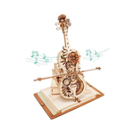 Деревянный конструктор "Волшебная виолончель" музыкальная шкатулка (ROKR)