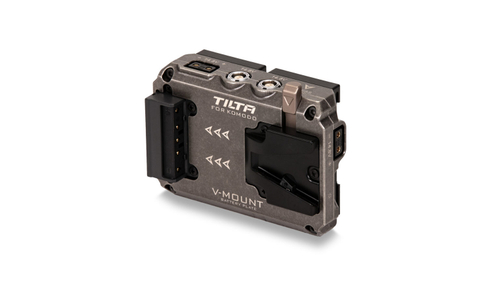 Адаптер Tilta для аккумуляторов Canon BP (2 шт) на V-mount для RED Komodo, черный (TA-T08-BPV-B)