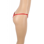 G-стринги Sexy Floral красные (S)