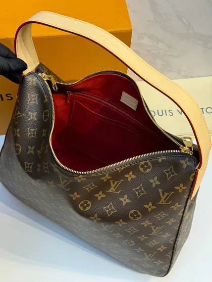 Сумка Louis Vuitton Slouchy, коричневый
