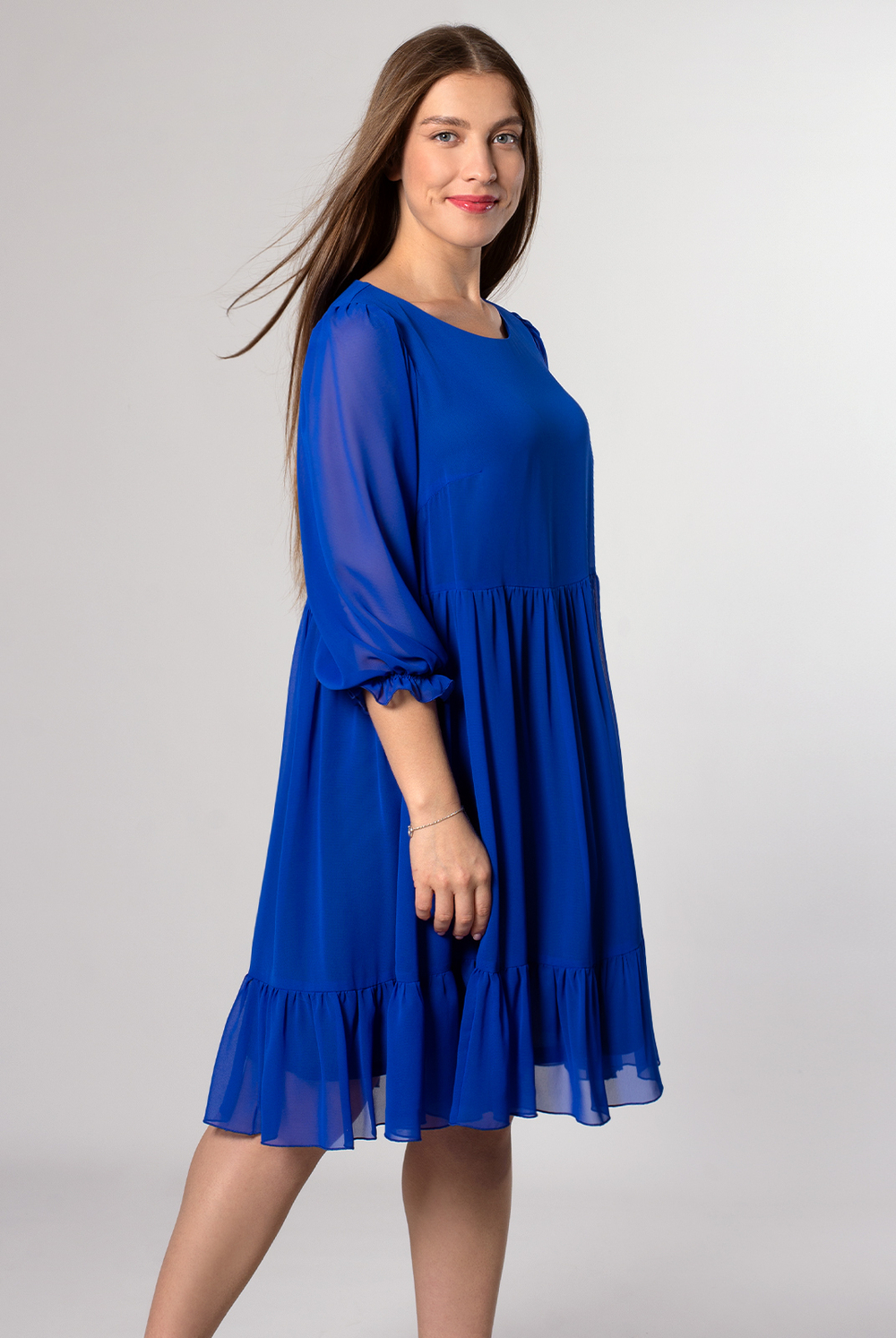 Платье женское 4017АП, василёк #284Вас054017АП