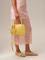 Кожаная сумка Polly summer DBR 31401 желтый нарцисс
