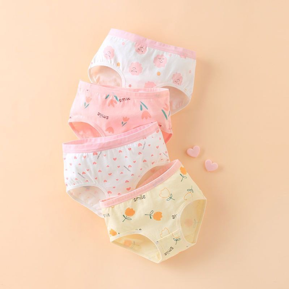 Комплект трусов для девочек (4 шт.)
