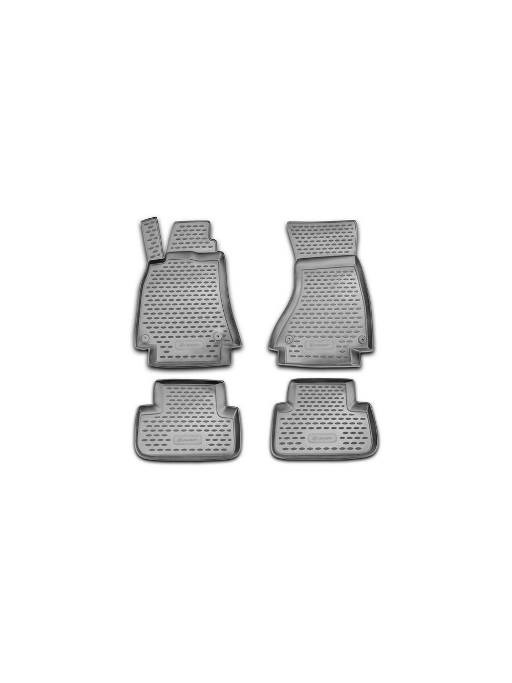Коврики в салон для AUDI A-4 B8, 2007-2015, АКПП, 4 шт. (полиуретан) NLC.04.09.210