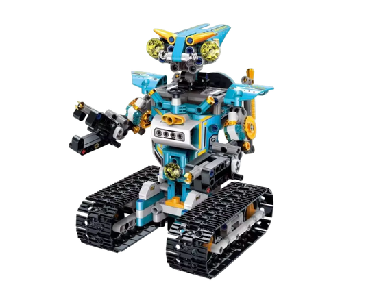 Конструктор радиоуправляемый " Робот трансформер 2в1 ",