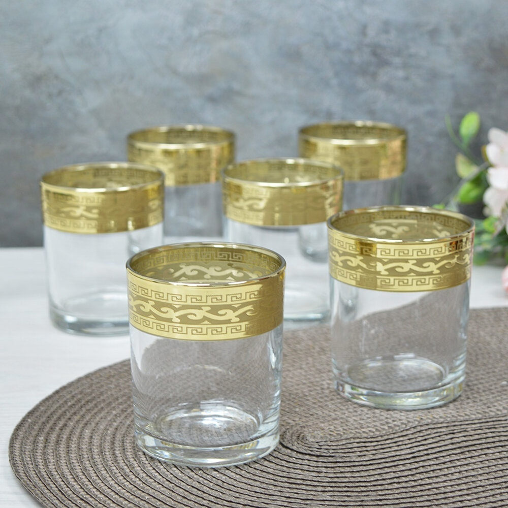 Набор стаканов для виски 6шт 255мл "Версаль"