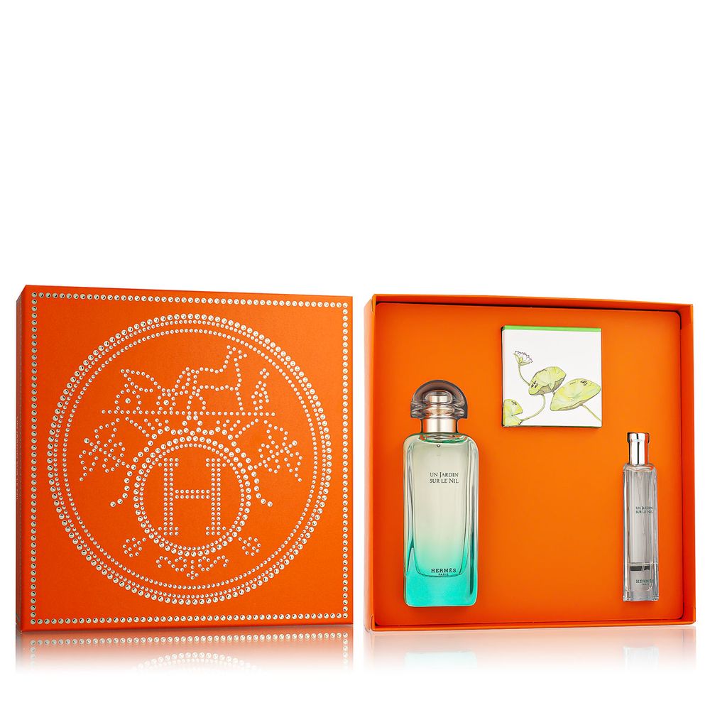 Hermès Un Jardin Sur le Nil EDT 100 ml + EDT 15 ml + Soap 50 g (unisex) 1 pcs