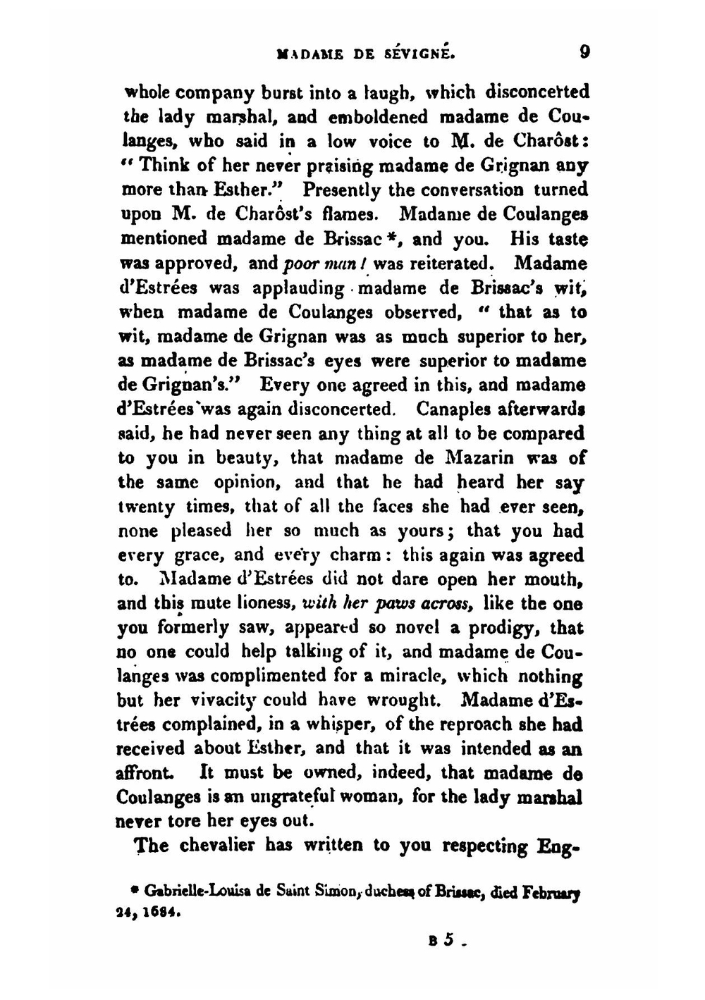 Letters of Madame de Sévigné to Her Daughter and Her Friends. Volume 8 | Marie de Rabutin-Chantal Sévigné