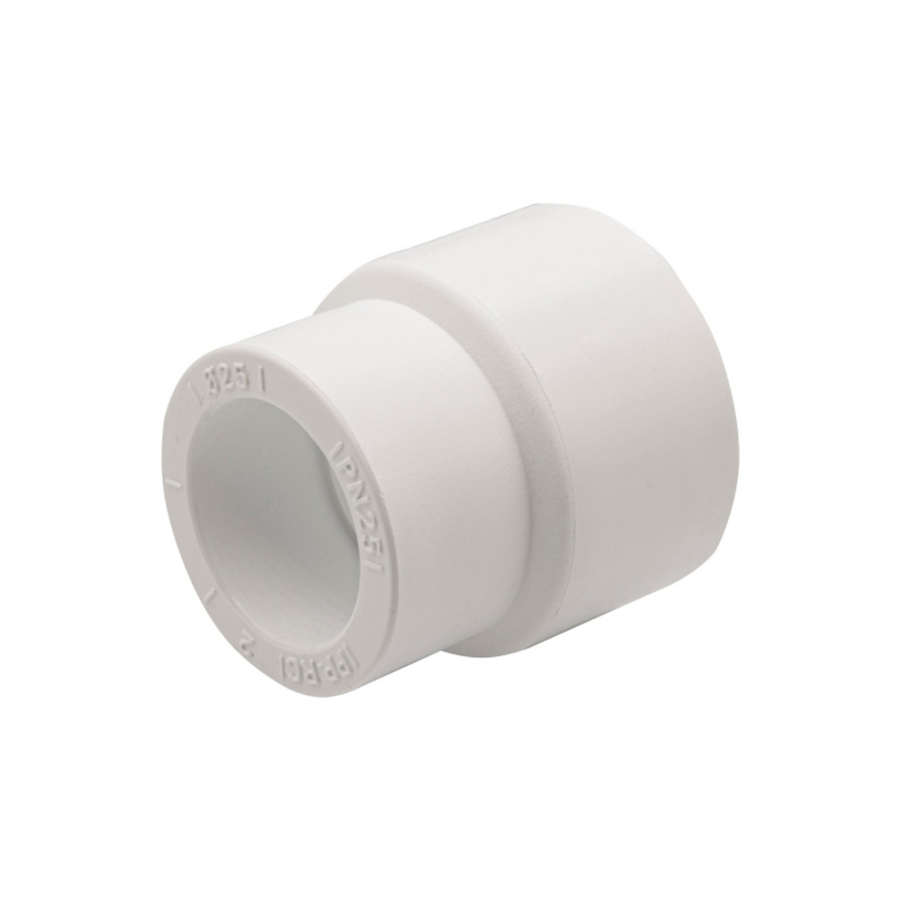 Муфта переходная EVER PLAST 25-40 вн-нар белая  2805