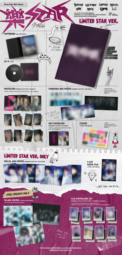 Альбом Stray Kids - [樂-STAR] LIMITED STAR Ver.
