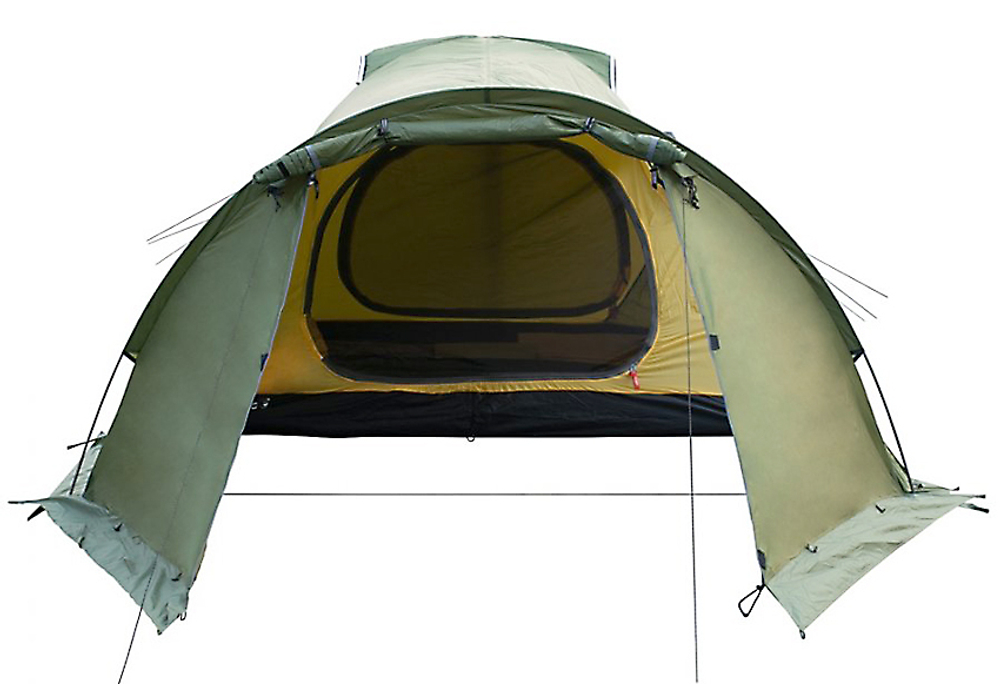 Палатка Tramp Cave 3 (V2) зеленая