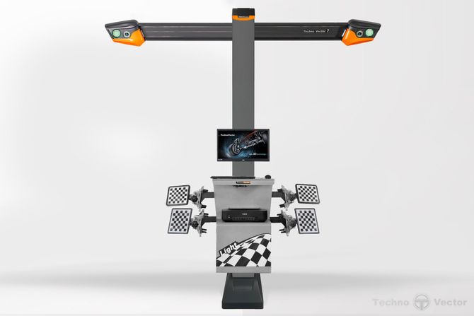 ТехноВектор (7202 TAB) стенд сход-развал 3D